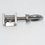 2 Abrazaderas C Acero Inox 304 con Anillo 0.787pulg