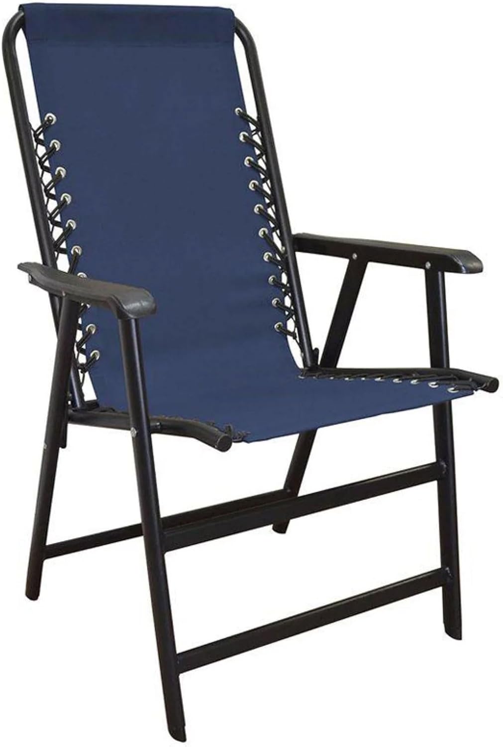 Silla suspensión plegable Sports gris azul