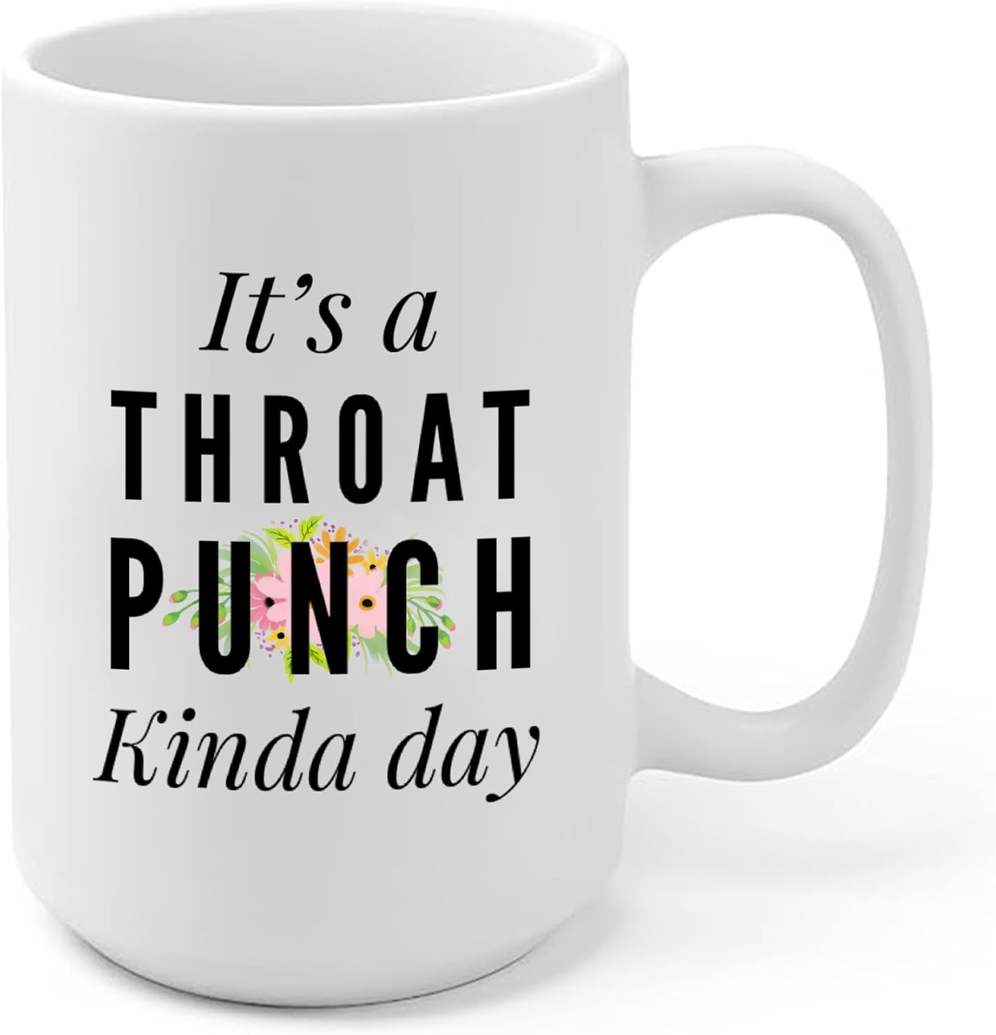 Taza cerámica con texto inspirador para mujer y familia