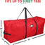 Bolsa almacenamiento árbol Navidad 25x20x65"