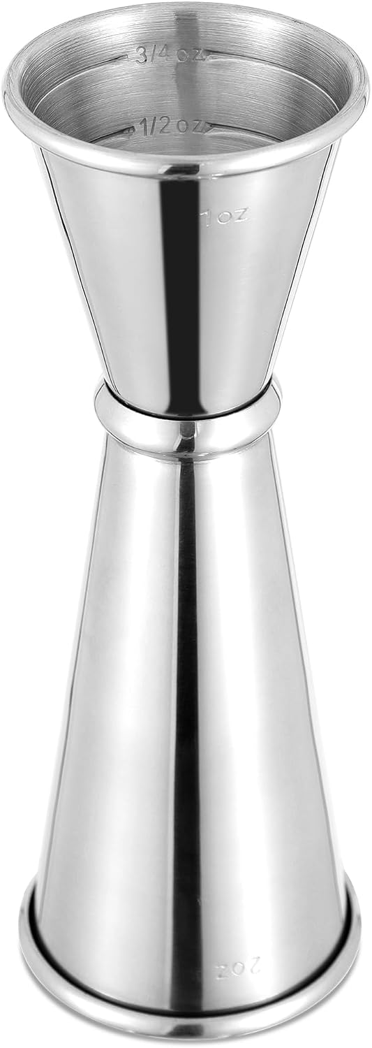 Medidor doble acero inox 1/2oz (1 pack)