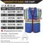 Chaleco seguridad reflectante trabajo construcción