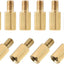 Separador M5x12mm latón hexagonal PCB 20 pzas