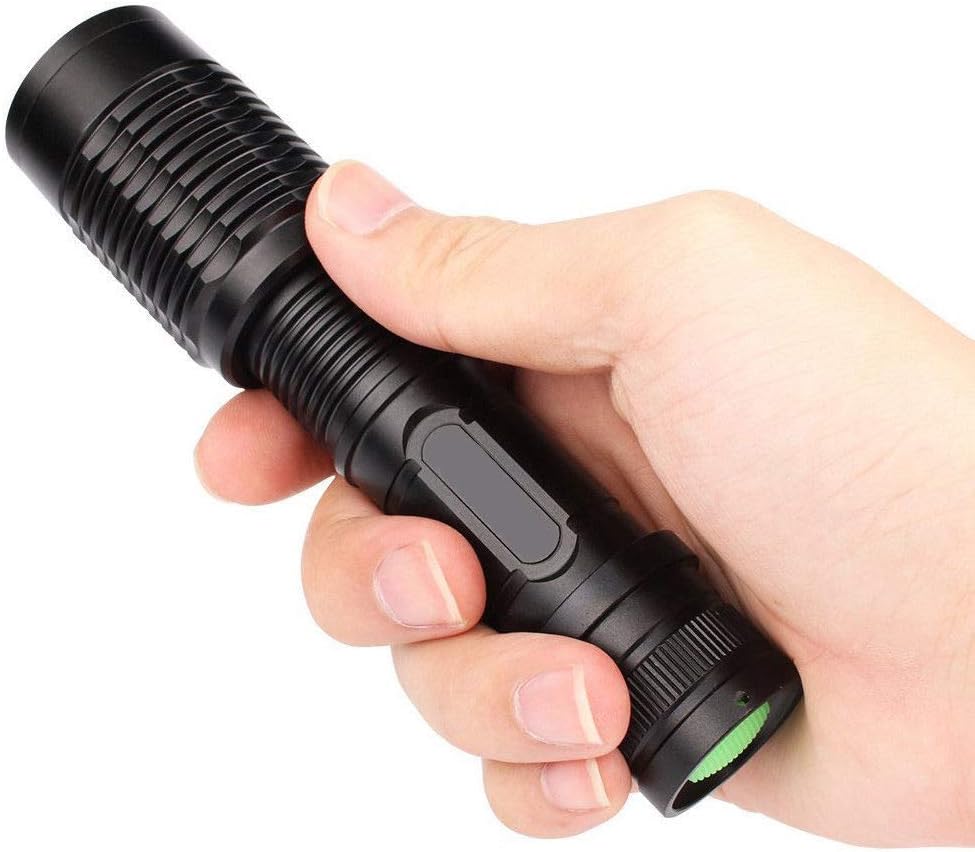 Linterna LED portátil 1165 ajustable 5 modos resistente agua