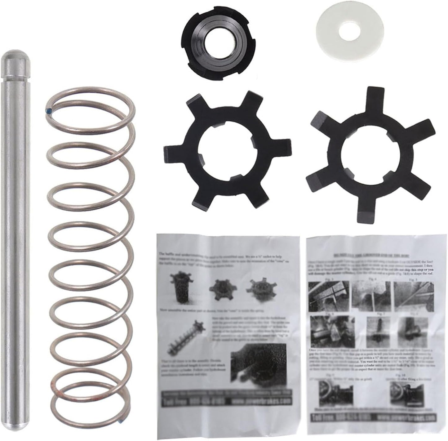 Kit reparación refuerzo hidráulico 6 pzas universal