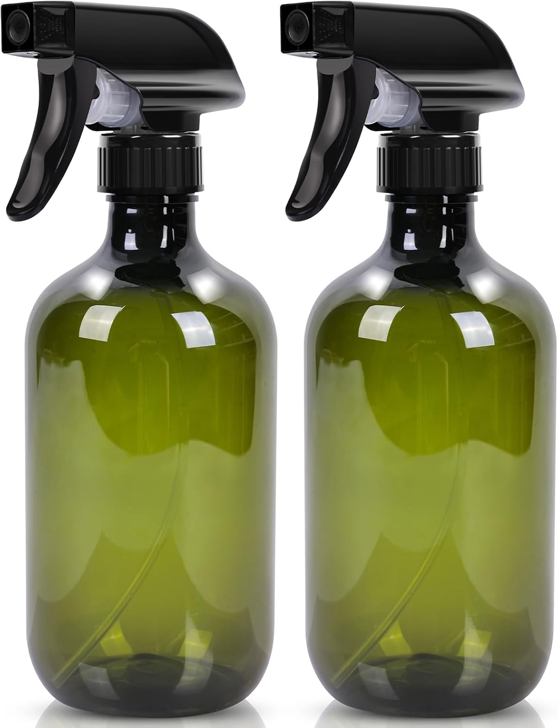 Botella rociador sin fugas 16.9oz para plantas y cabello verde