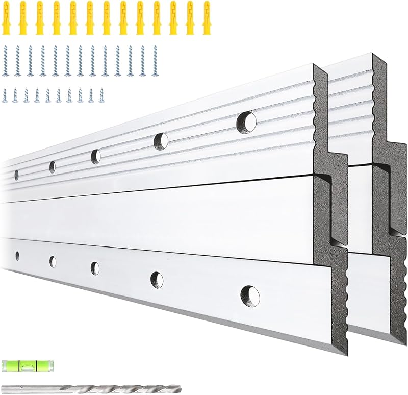 Herrajes para espejos 24" listón francés aluminio