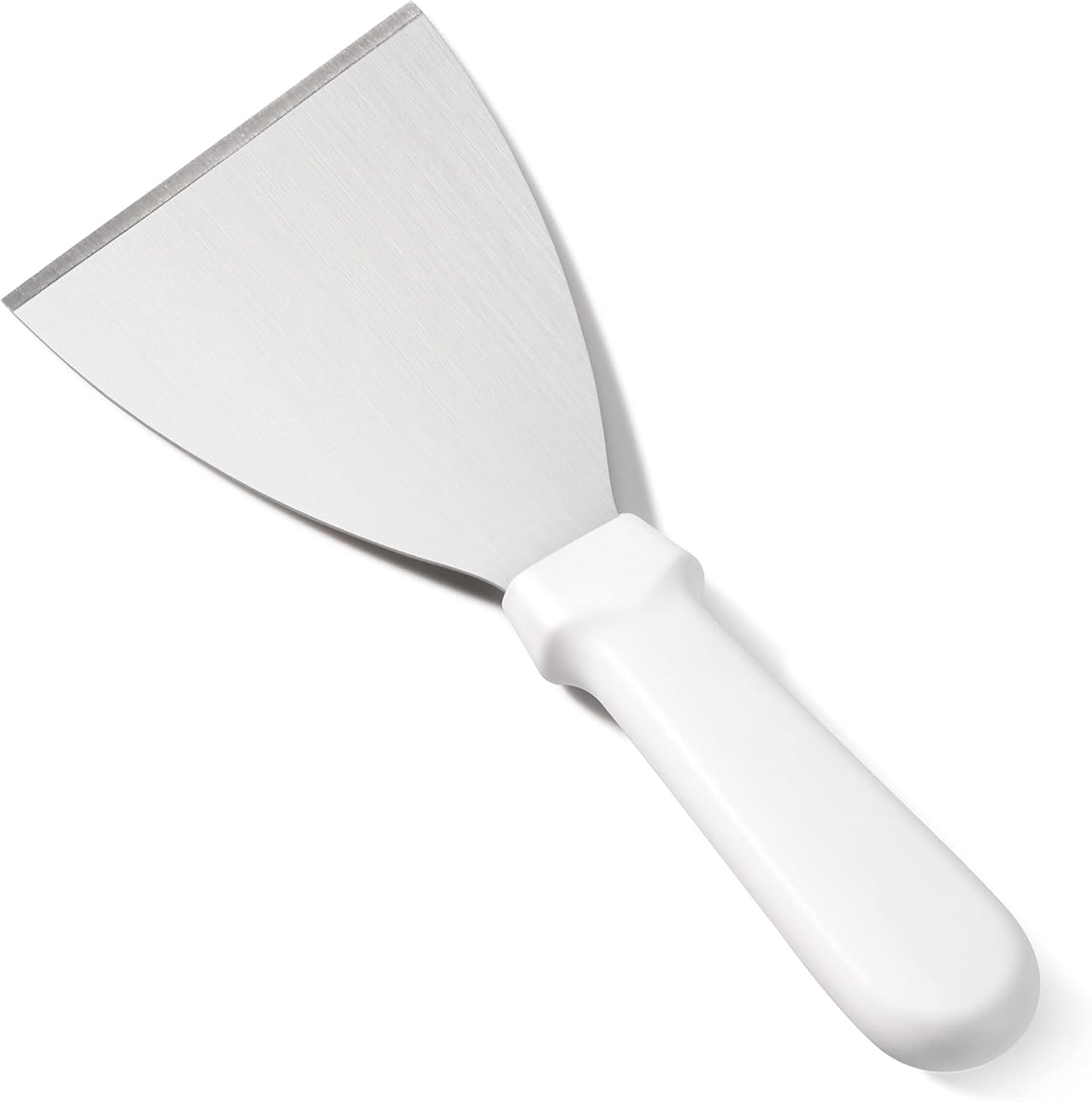 Raspadores parrilla 4x8.5pulg mango plástico blanco