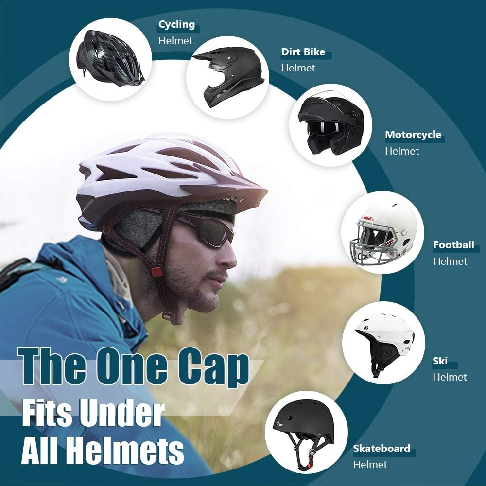Forro casco invierno térmico para hombre y mujer