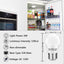6 Bombillas LED A15 6W 120V Base E26 Luz Blanca Día