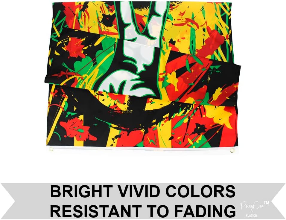 Bandera Hippie Tie Dye Vertical Mermelada