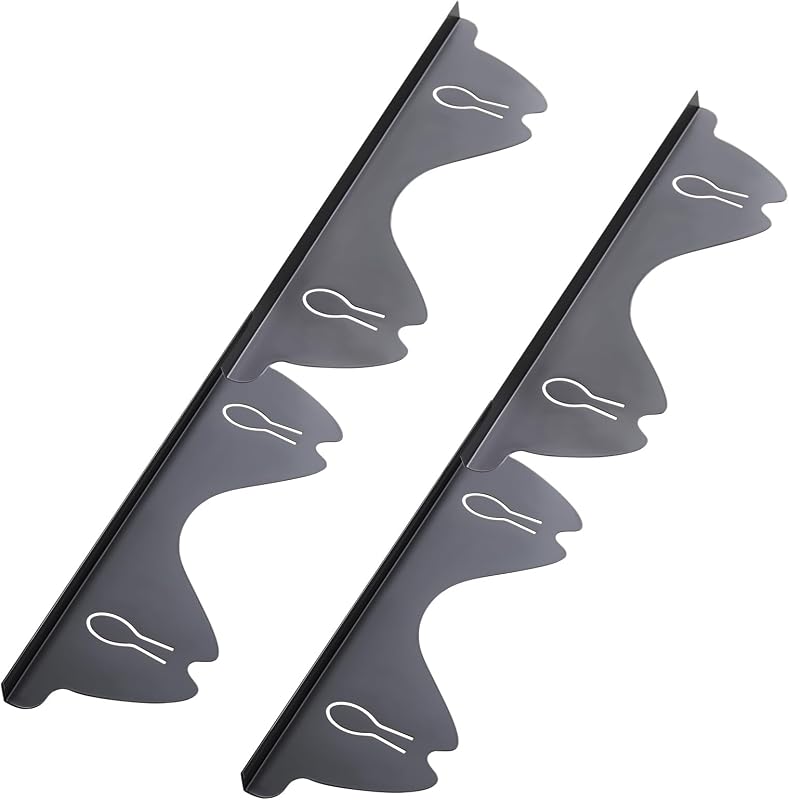 Cubiertas acero inox para estufa pack 2