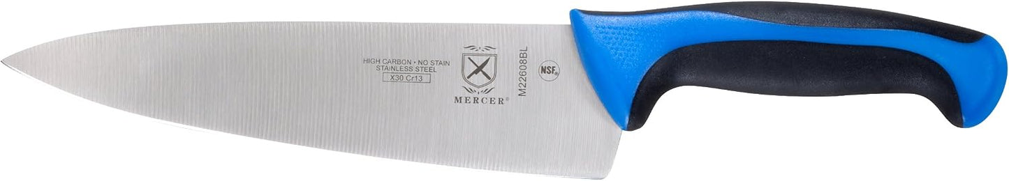 Cuchillo chef 8pulg color azul