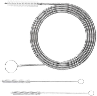 Manguera cepillo alambre drenaje 60pulg flexible