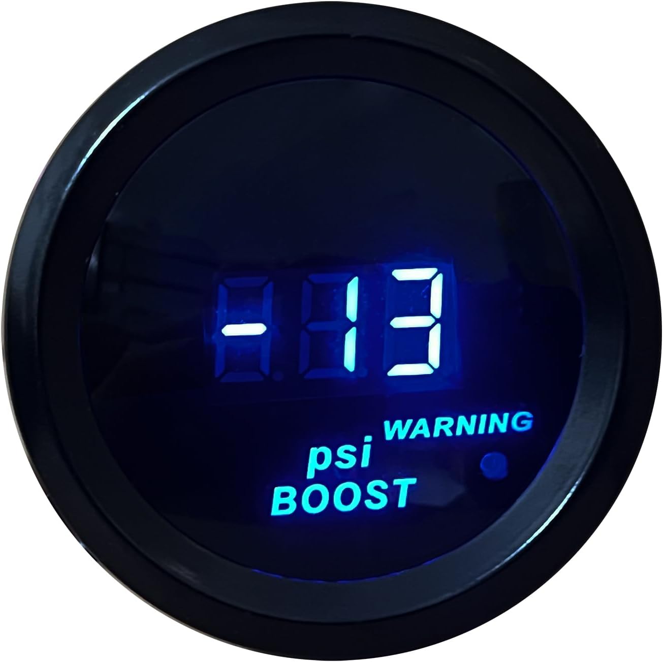 Controlador boost manual 0-30PSI digital 52mm negro