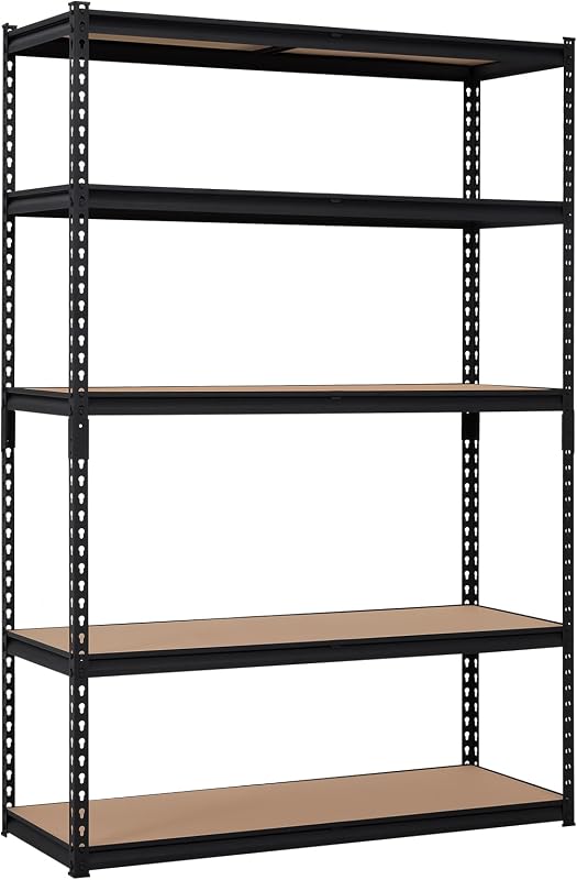 Estantería garaje 48x24x72" duradera resistente al óxido