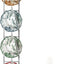 Soporte pared tazas y platos 36x5 4 niveles vertical