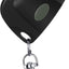 Control remoto puerta garaje multicódigo 300MHz con llavero negro