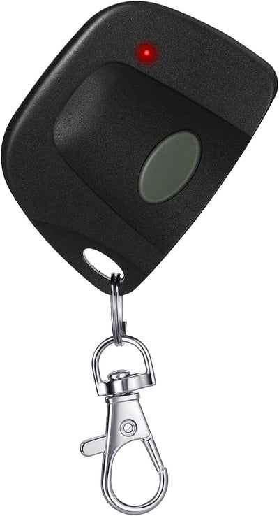 Control remoto puerta garaje multicódigo 300MHz con llavero negro