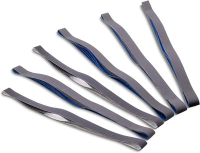 Pack 15 Correas Lijado Silicio 42pulg 600-1000granos