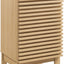 Tocador baño 18pulg roble sin lavabo