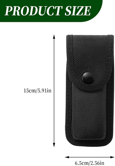 Bolsa cuchillos plegables EDC con cierre presión para hombre caza