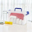 6 Pack Contenedores Plástico 5qt con Tapa y Pestillo
