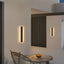 2 Pack Luces Pared Exterior IP65 LED Negro 24"