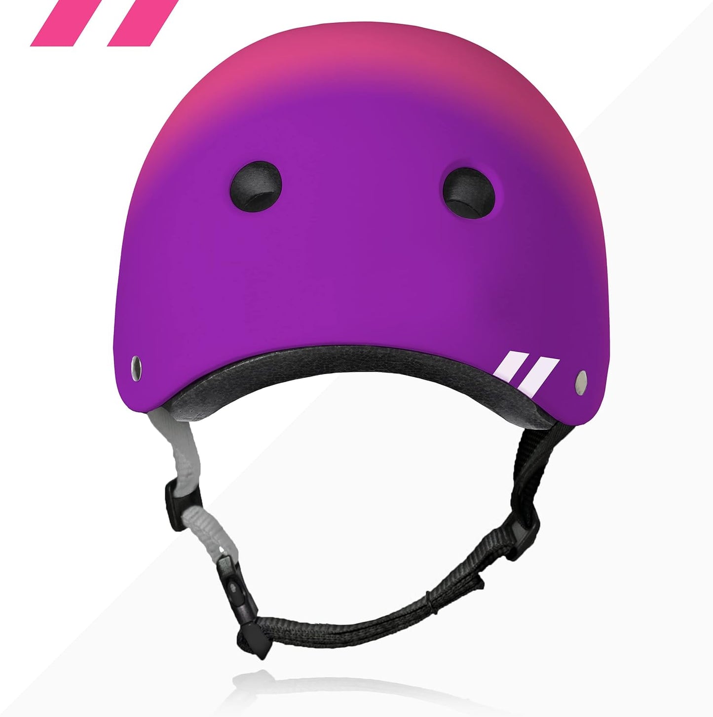 Casco multideporte triple certificado para bicicleta y patineta