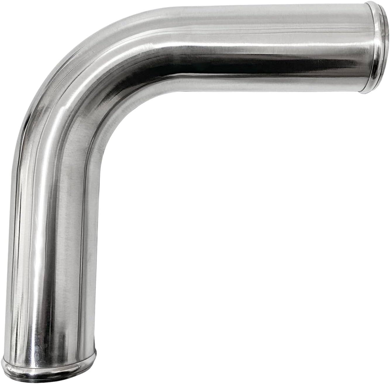 Tubo intercooler aluminio 2.5" curva 90grados