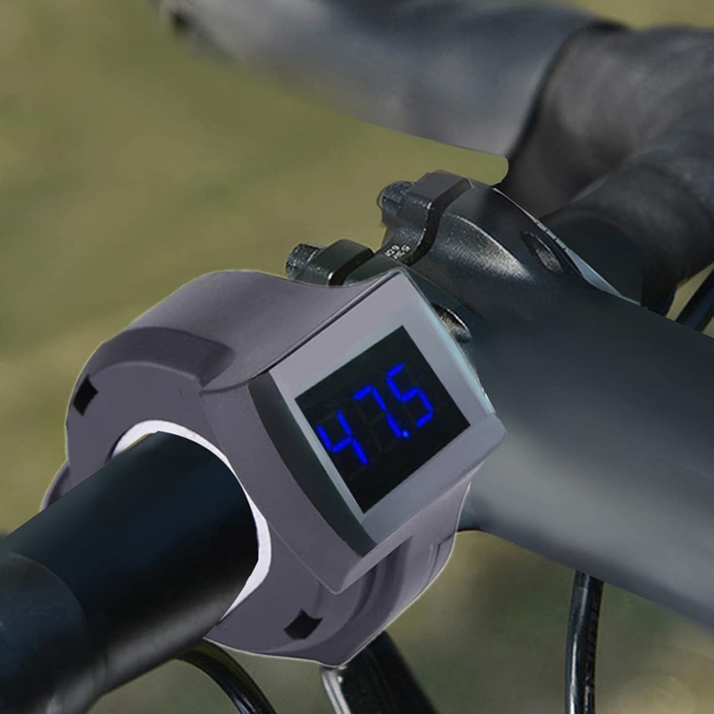 Voltímetro LCD bicicleta eléctrica scooter