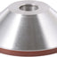 Rueda molienda diamante 180gr 4pulg forma plato