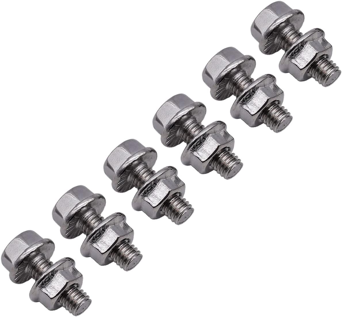 Tornillo terminal batería acero inox tractor John Deere
