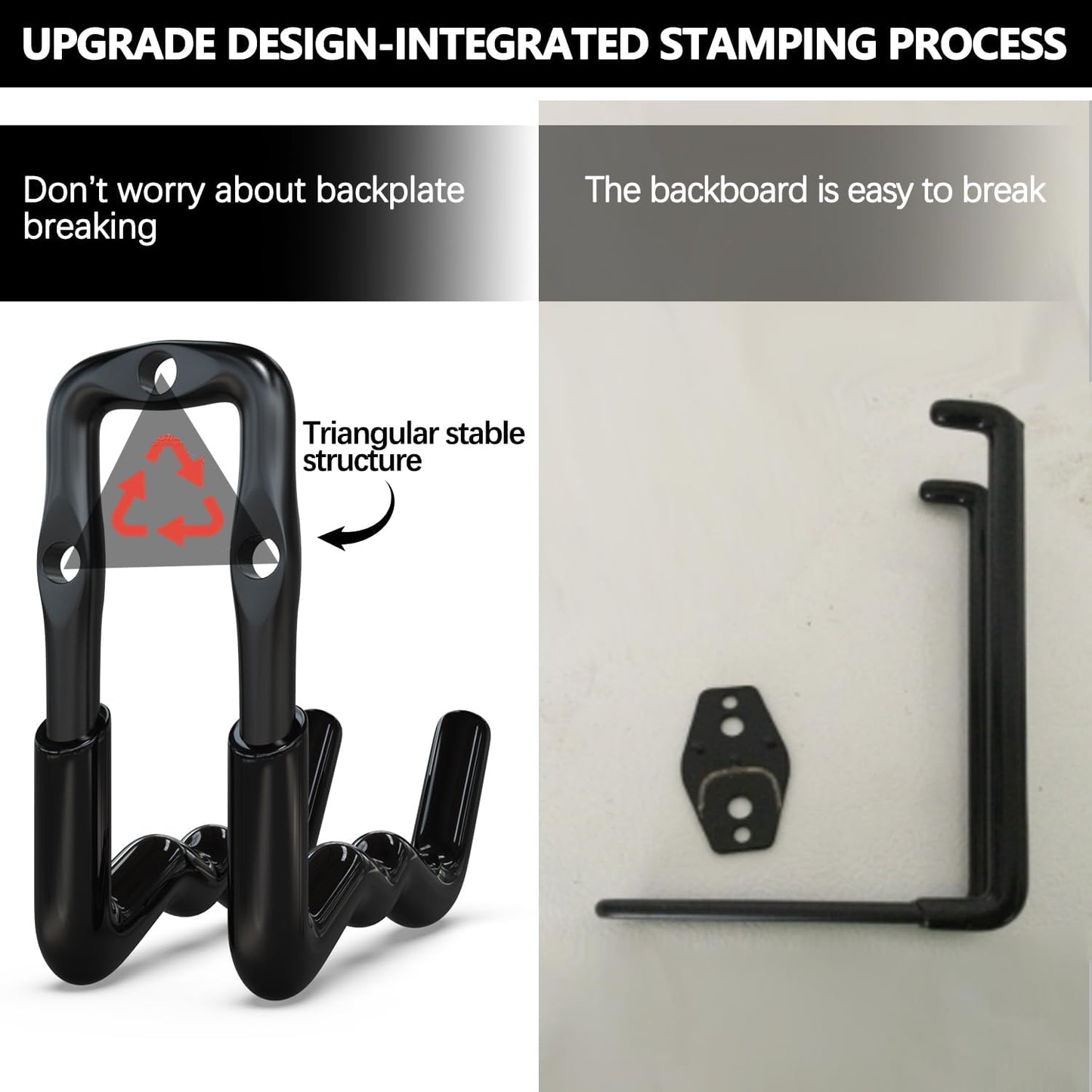 Ganchos garaje pack 14 colgador pared bicicletas