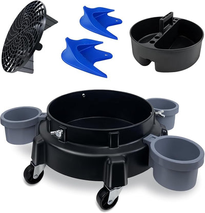 Rodillo cubo 5gal con trampas arena guía manguera 5en1