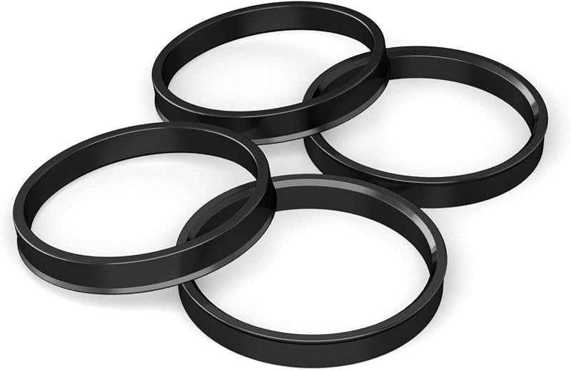 Anillos espaciadores plástico negro 87.1mm DI a 106.1mm DE