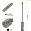 Brocas destornillador acero S2 1/4pulg hex 3pulg largo