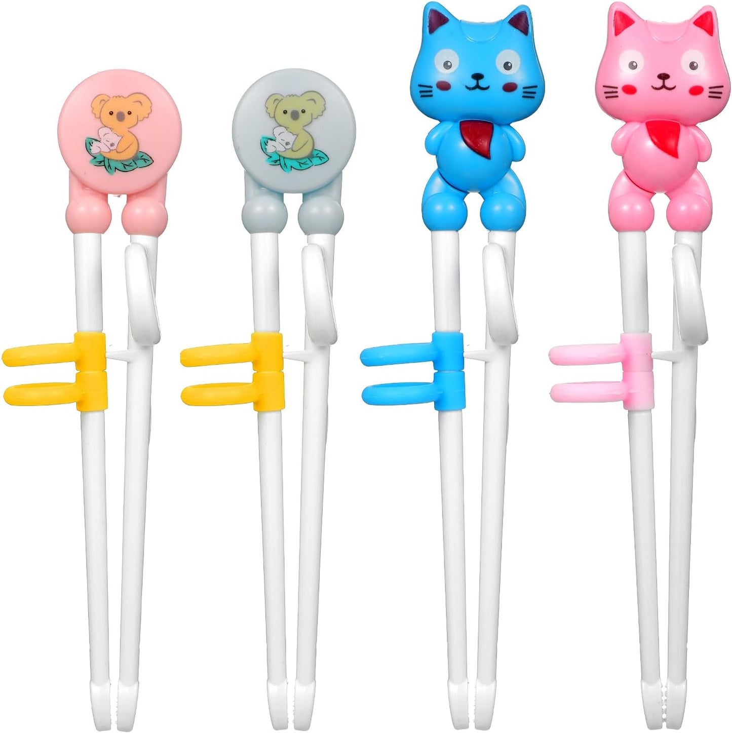 4 Pzas Palillos Entrenamiento Animales Reutilizables Diseño Gato