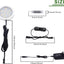 Kit 3 luces LED aluminio para gabinete con interruptor 2