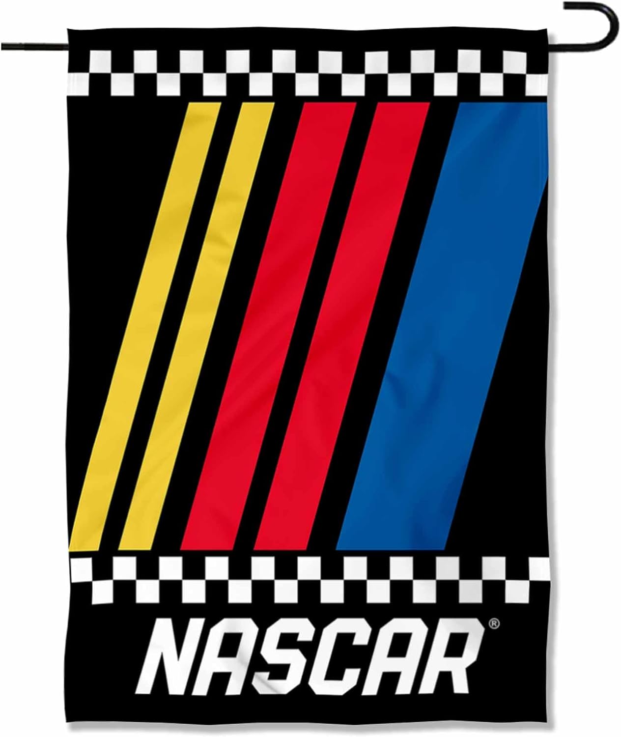 Bandera jardín doble cara NASCAR
