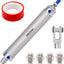 Cilindro neumático doble acción 1.260pulg varilla simple