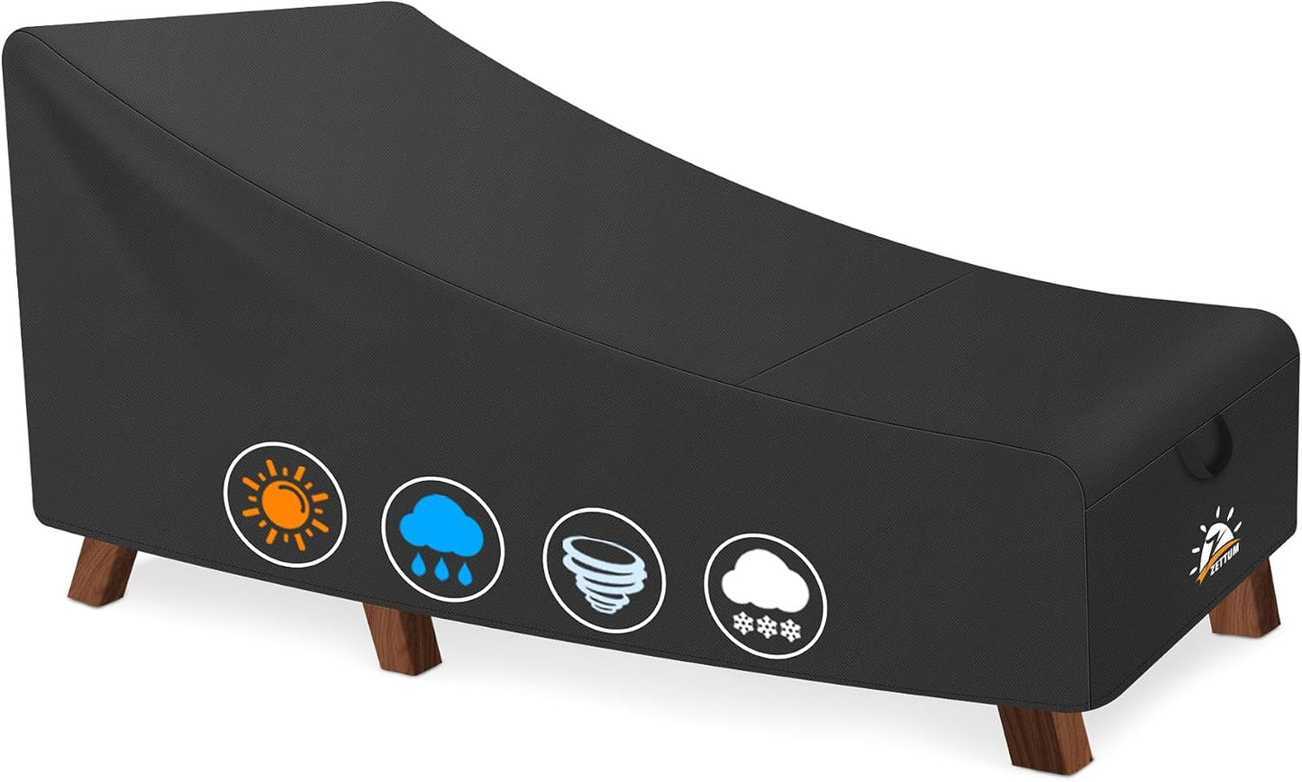 Funda silla salón al aire libre 600D impermeable tumbona