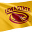 Bandera ISU Univers. Iowa 3x5pies tela poliéster duradera