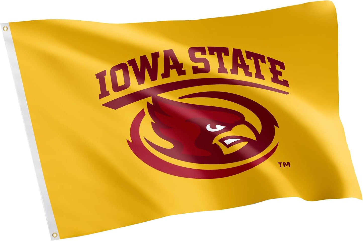 Bandera ISU Univers. Iowa 3x5pies tela poliéster duradera
