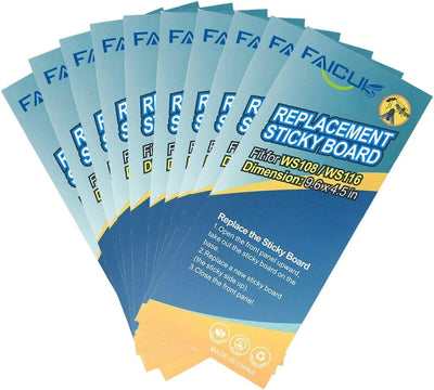 Tablero pegamento repuesto aplique pared WS108 Fly Light 10 Uds