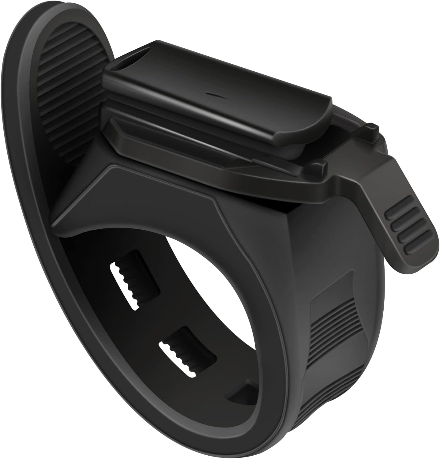 Soporte luz bicicleta para manillar HJ-040 pack 1