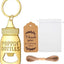 20 Llaveros Abrebotellas para Baby Shower y Bodas con Bolsa Organza