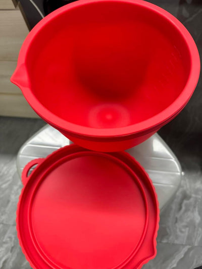 Bowl de silicona pesado para mezcladoras 4.5 y 5 qt con tapa de almacenamiento