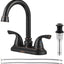 Grifo baño 2 manijas desagüe NSF cUPC con pop up