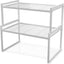 Set 2 organiz. gabinete 16.1" 44lb estantes cocina
